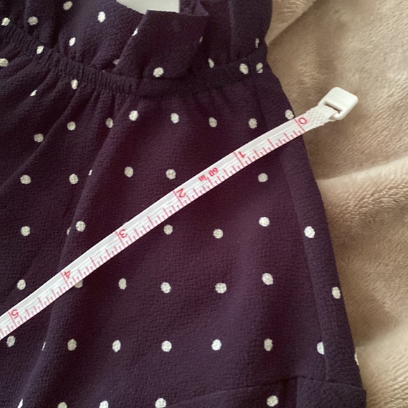H&M Navy Blue Polka dot dress - Picture 2 of 3